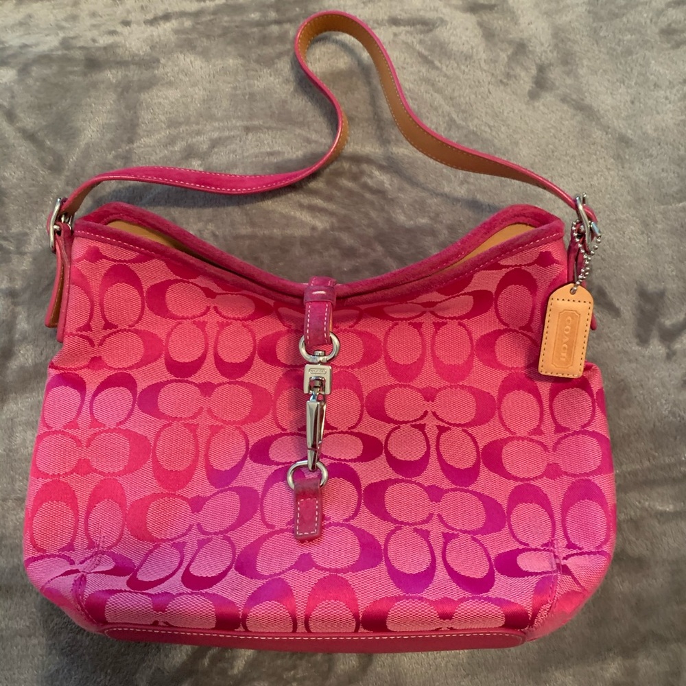 Coach pink bag